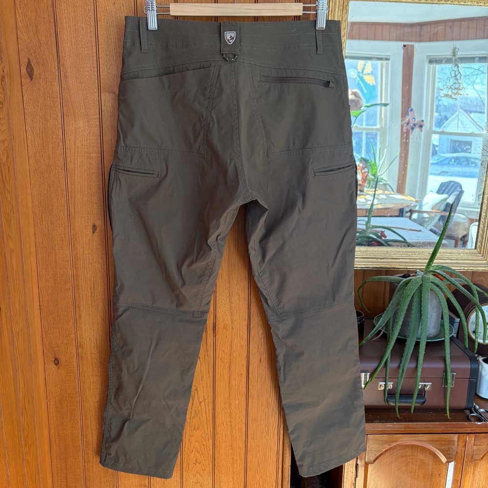 Kuhl Outdoor Hiking Pants Men’s Olive Brown 32 x 30 - Picture 3 of 14